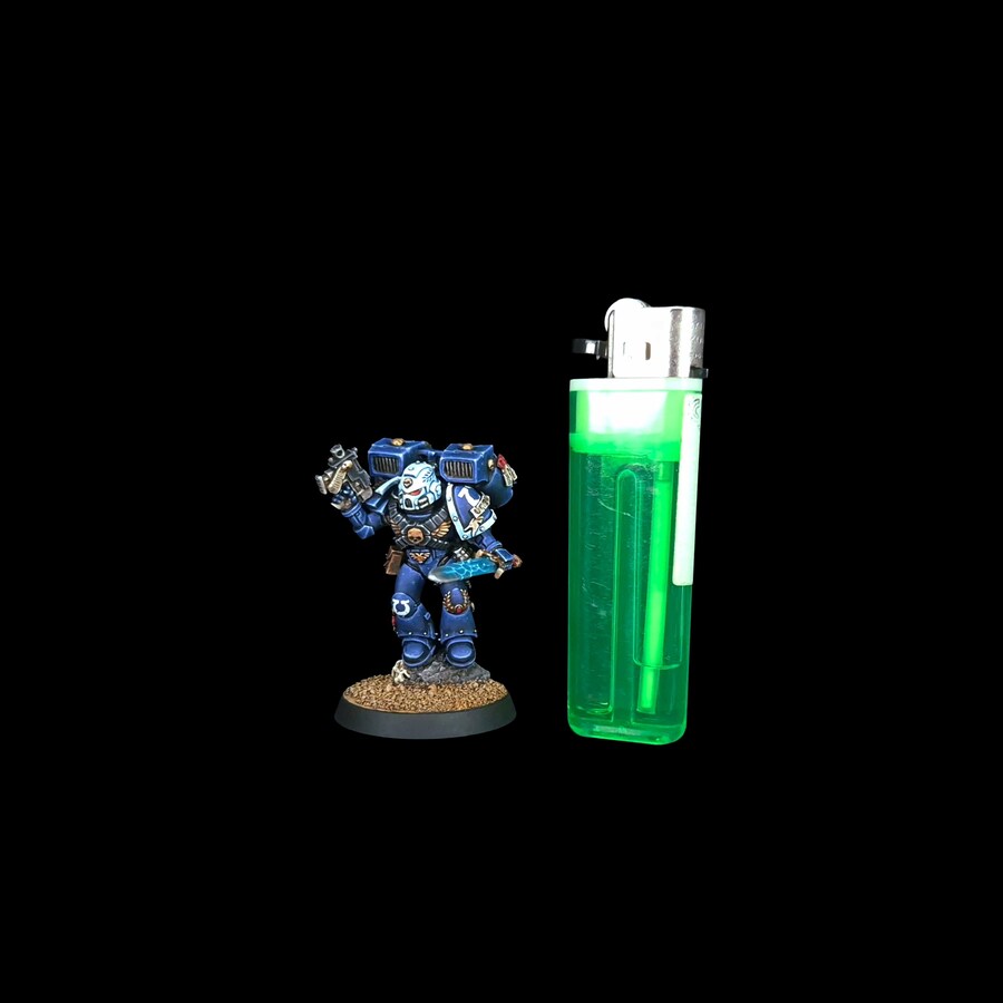 워해머40K] 구판 주석 '뱅가드 베테랑' 도색 완성_23.jpg