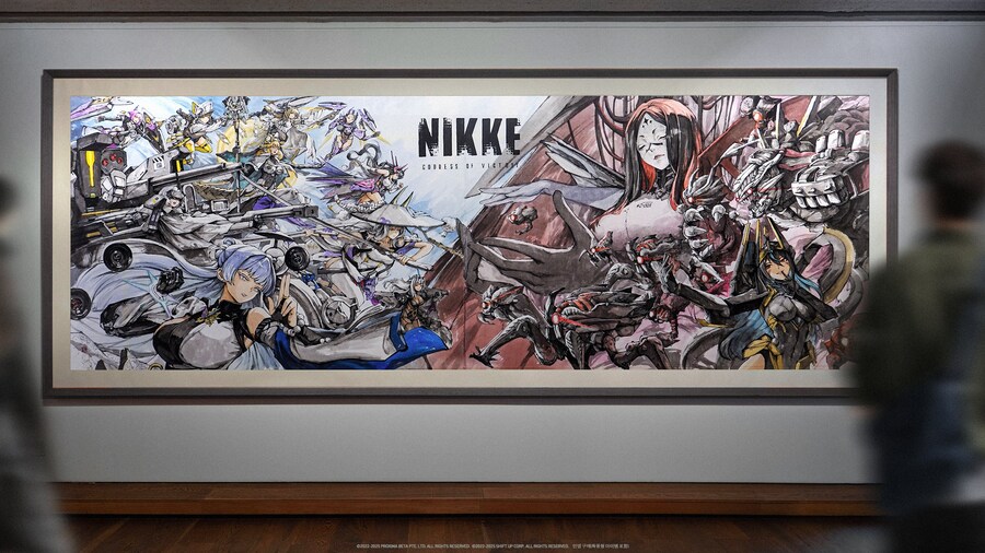 [니케] 다큐멘터리 영상 - '최후'의 전장, 3주년 기념 수묵화_1.jpg