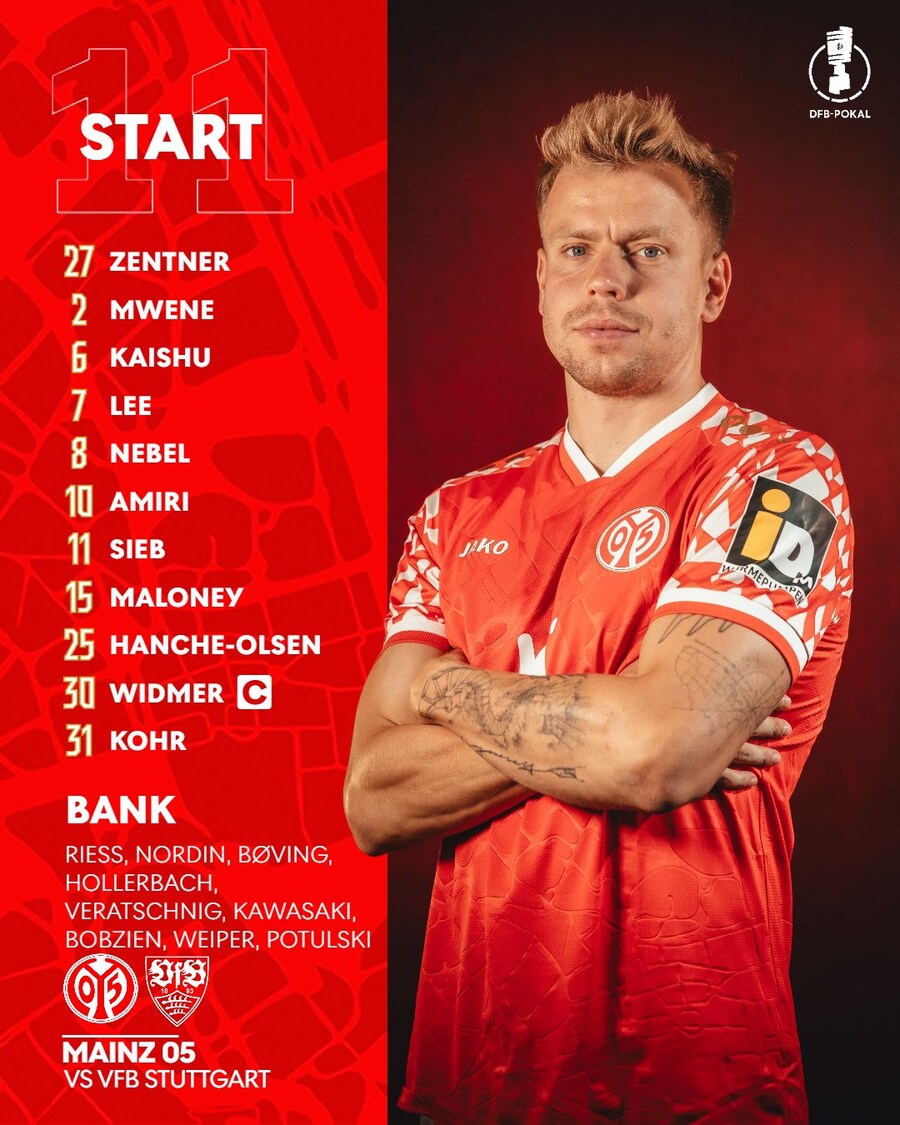 [포칼컵] 마인츠 vs 슈투트가르트 출전 명단, 이재성 선발_1.jpg