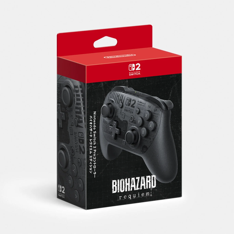 바이오하자드 레퀴엠 닌텐도 스위치 2 프로 컨트롤러 상세 이미지_7.webp
