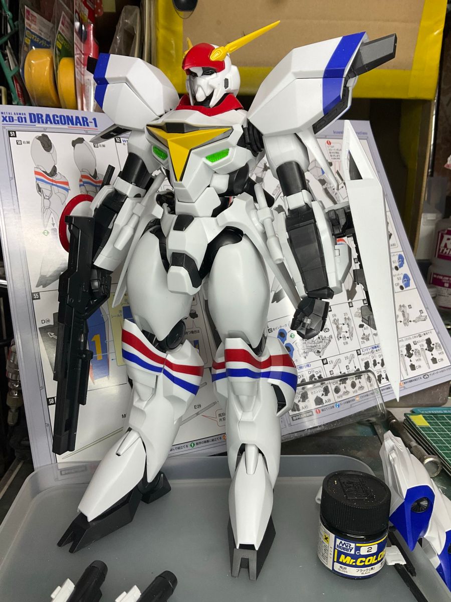 [맥스 팩토리] PLAMAX 1/72 드라고나 1 가조립 & 사이즈 비교 사진_2.jpg