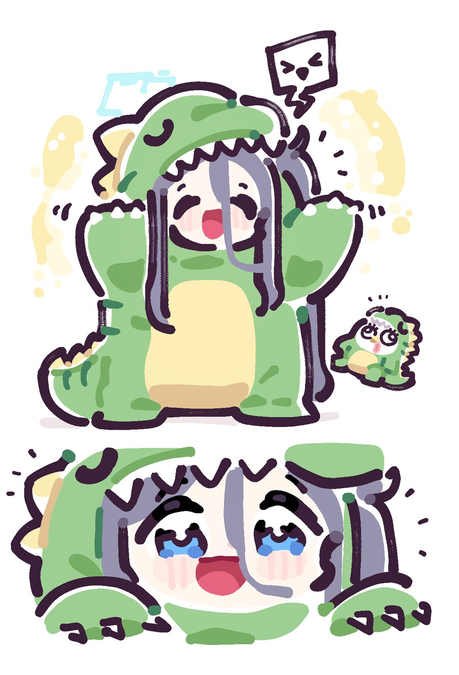 삐삐쀼쀼 - 공룡이 된 아리스와 케이.manhwa_5.png