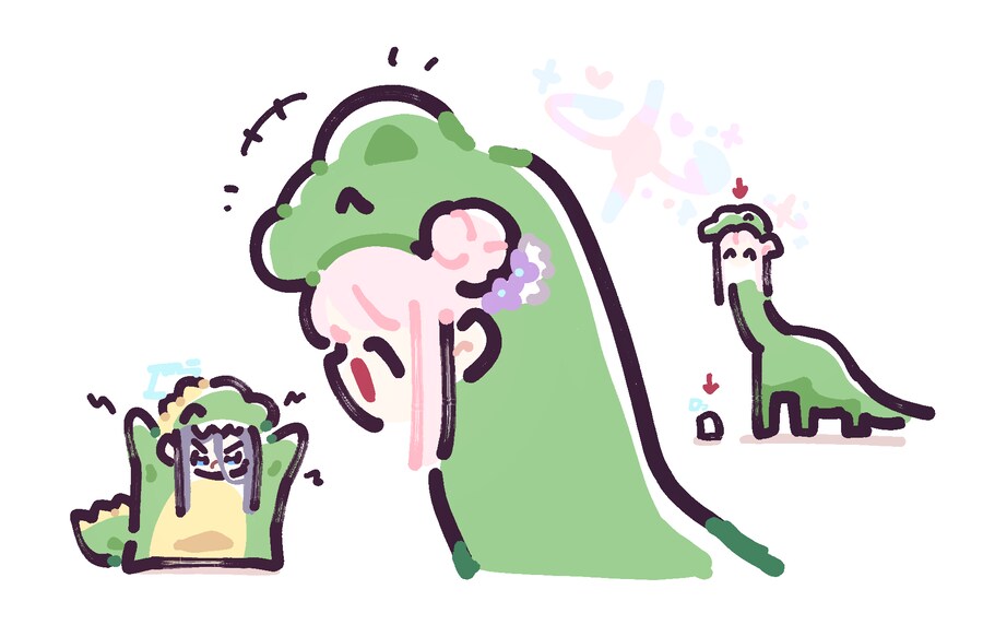 삐삐쀼쀼 - 공룡이 된 아리스와 케이.manhwa_7.png