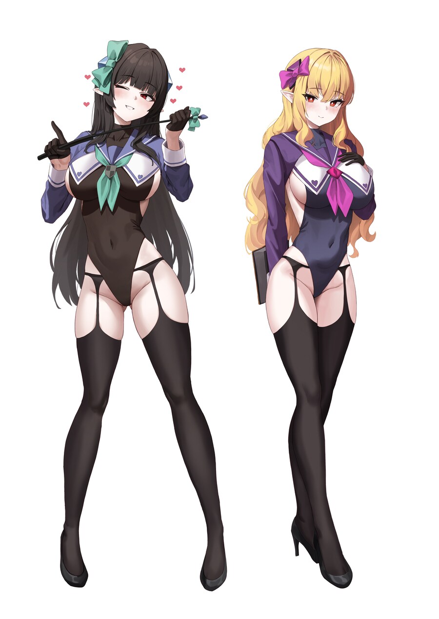 커미션) 자캐릭 2인 시미코 그 복장_2.png