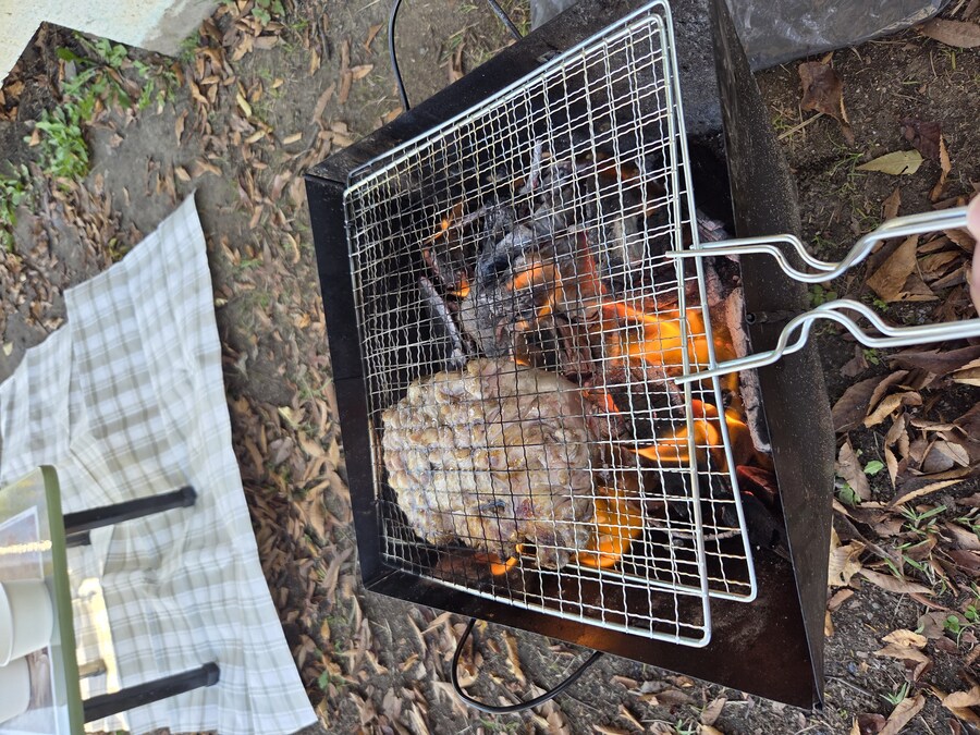 스압)캠핑장에서 도래창을 굽지 마시오_5.jpg