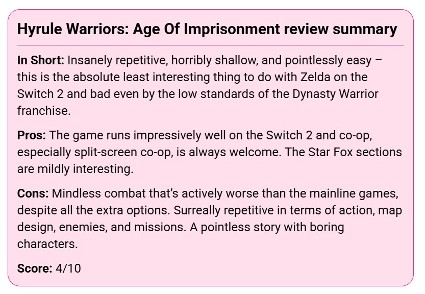 젤다무쌍 봉인 전기 메트로, VGC, 게임스팟, 닌텐도 라이프등 웹진 리뷰_4.png