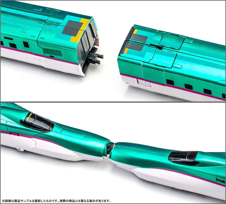 [반다이] 초합금혼 신칸센 변형로보 신카리온 E5 하야부사 제품 샘플 소개 전편_6.webp