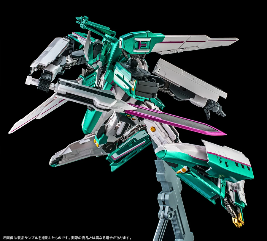 [반다이] 초합금혼 신칸센 변형로보 신카리온 E5 하야부사 제품 샘플 소개 전편_15.webp