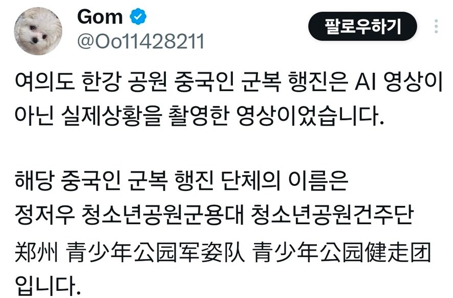 "중국인들이 한강에서 행진한건 팩트인데 왜 혐중임?!"_8.png