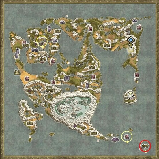 드퀘2 리메이크 - 배를 얻은 직후에 줍줍하면 좋은 템들 & 구멍파기 포인트_16.jpg