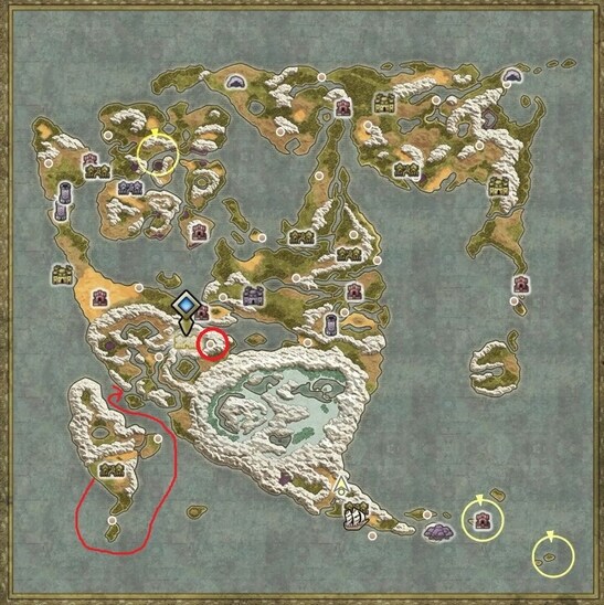 드퀘2 리메이크 - 배를 얻은 직후에 줍줍하면 좋은 템들 & 구멍파기 포인트_46.jpg