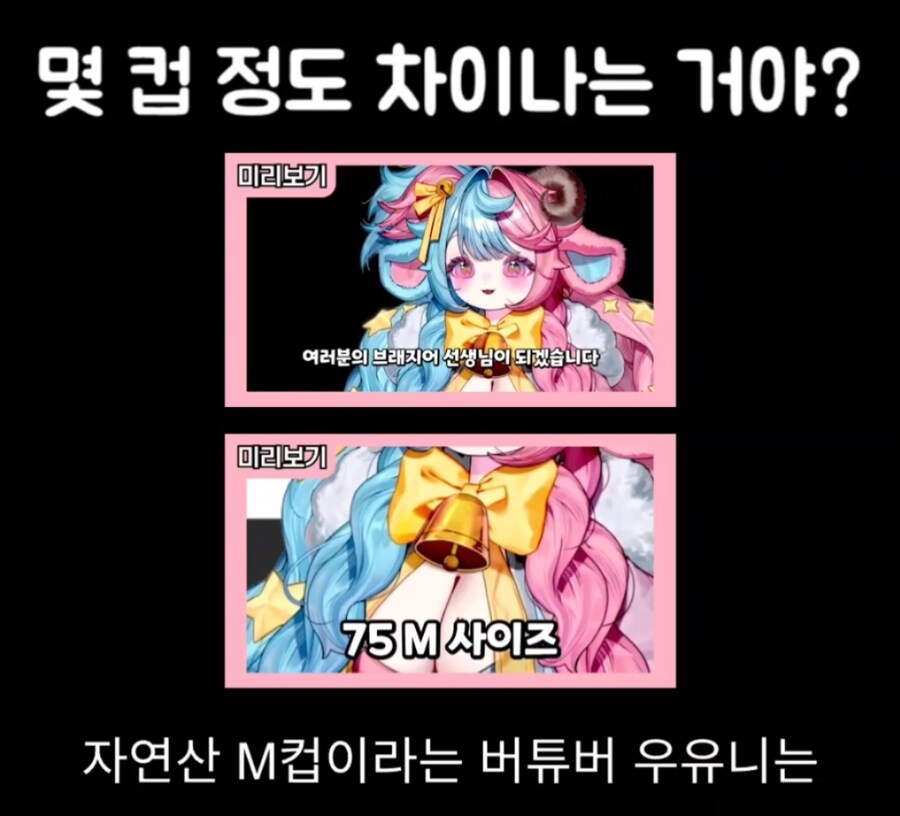 자기 가슴이 M컵보다 작다는 여성 방송인_1.jpg