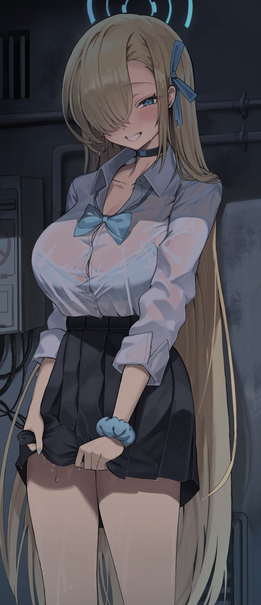 블루아카)비오는 날 마주친 아스나_1.jpg