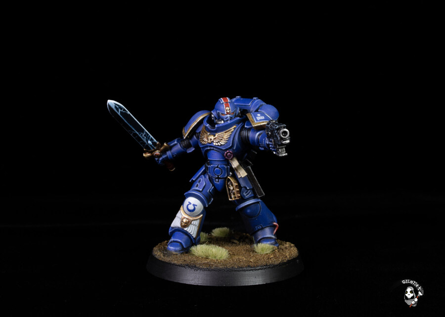 [워해머40K]스페이스 마린 채플린 터미아머와 루테넌트 완성작 입니다._5.jpg