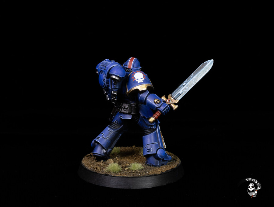 [워해머40K]스페이스 마린 채플린 터미아머와 루테넌트 완성작 입니다._8.jpg