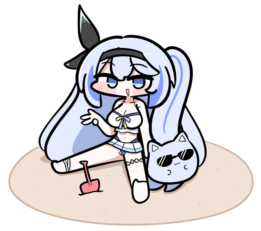 미루 이모가 스텔라소라 여마왕 수영복 입은 짤!_1.png