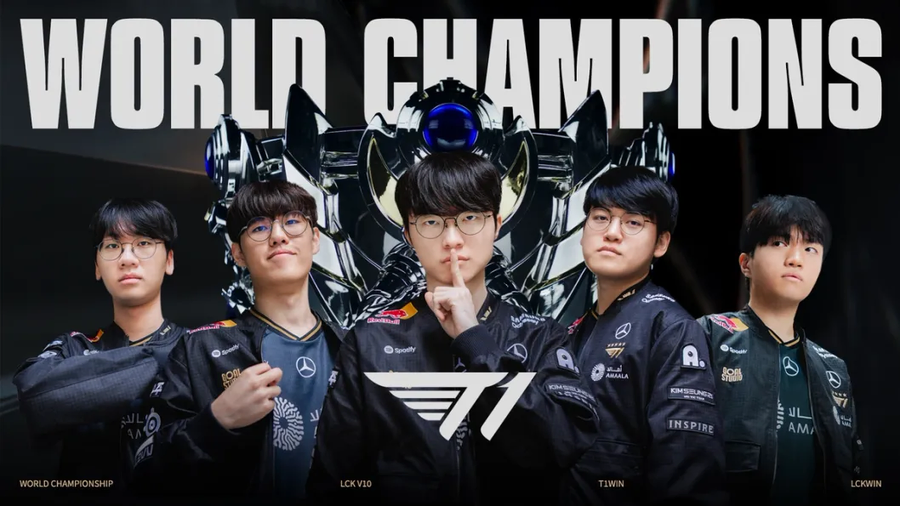 T1의 2025 월드 챔피언십 우승을 축하합니다!_1.webp