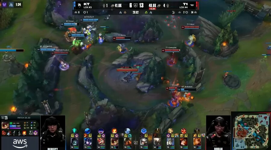 롤) 5세트 도란이 박았던것 같던 장면 몇개 가져와봄_6.png