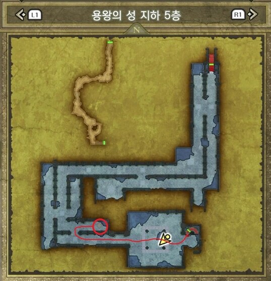 드퀘2 리메이크 - 최후의 열쇠로 상자템 회수 & 메아리 모자 & 로토의 검_20.jpg