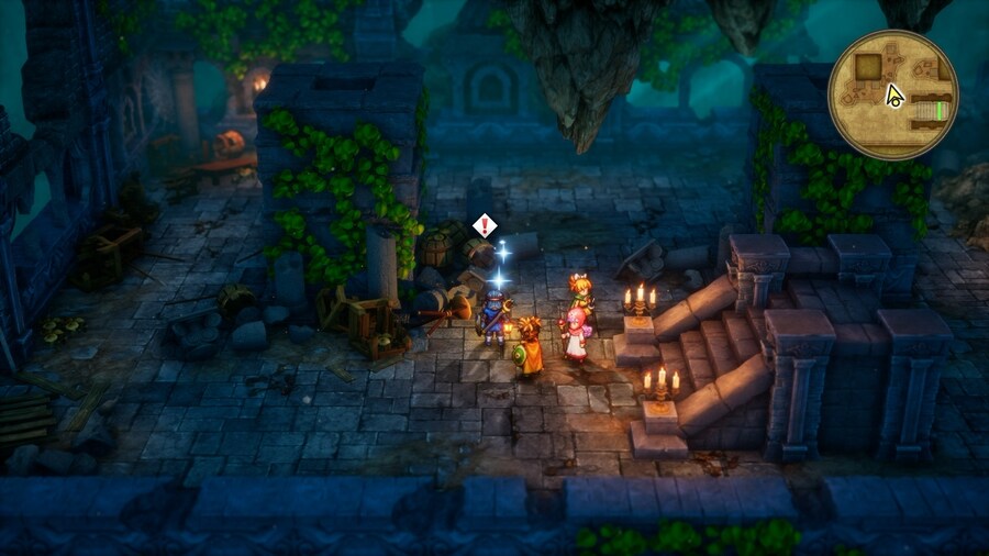 드퀘2 리메이크 - 최후의 열쇠로 상자템 회수 & 메아리 모자 & 로토의 검_37.jpg