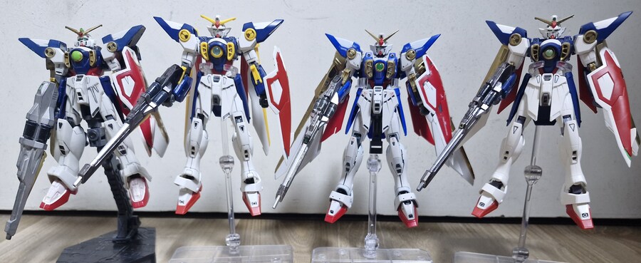 EG윙건담 조립했습니다. (feat 구판포함 단체샷)_4.jpg