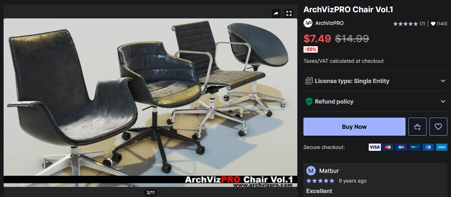 [에셋스토어] (무료) ArchVizPRO Chair Vol.1_1.png