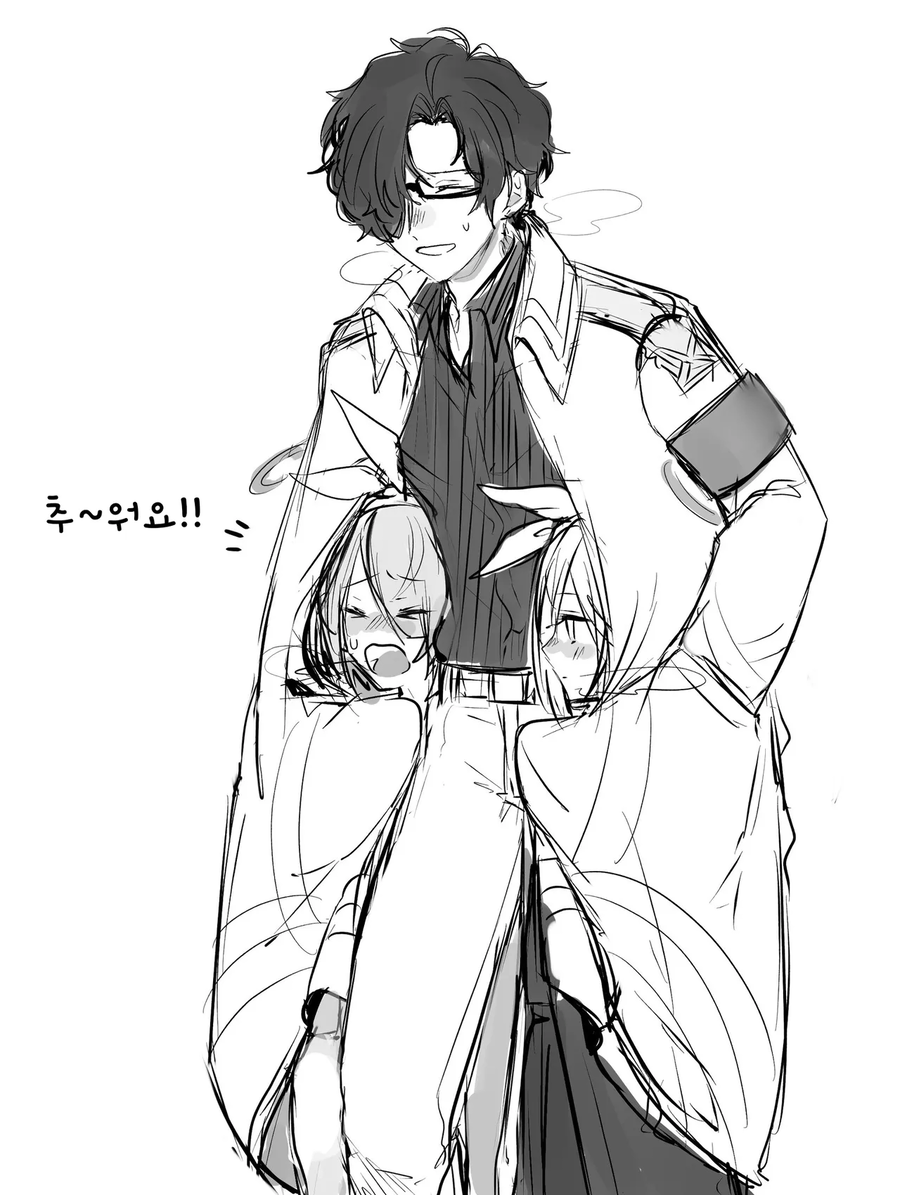 블루아카)선생님 코트 안에 들어가 있는 아로나즈_1.webp