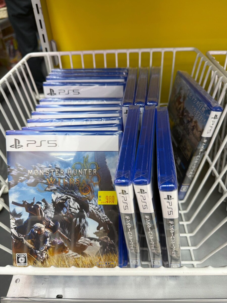 일본에서 몬스터 헌터 와일즈 덤핑, 980엔에 판매중_2.jpg