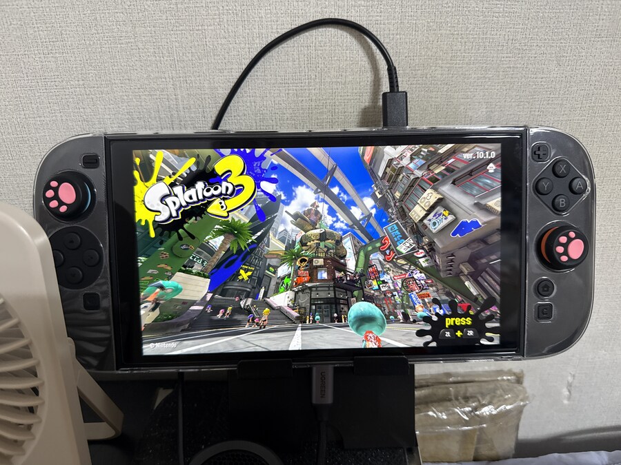 스위치2에 USB-C 두개 달리니까 좋네_1.jpg