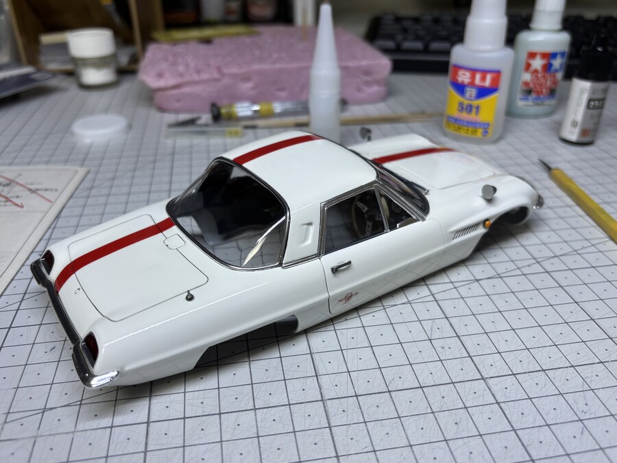 1/20 Nichimo Mazda L10B Cosmo sport 완성_57.jpg