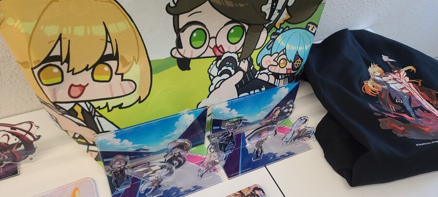 소울워커) 간담회 참가 기념으로 받은 굿즈들_1.png