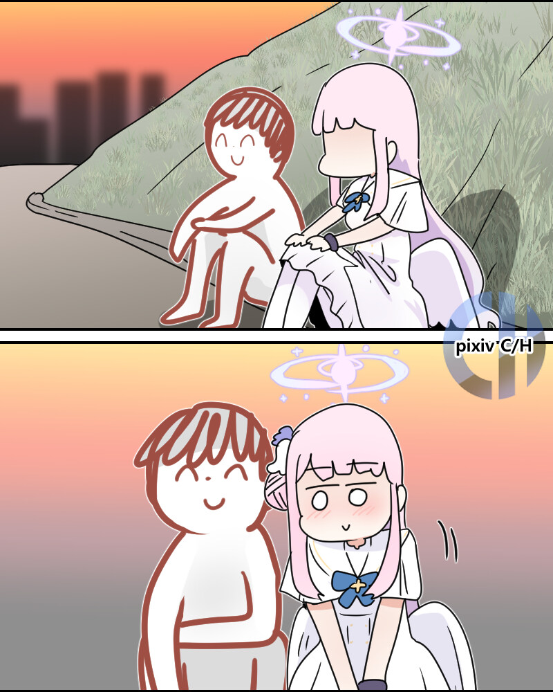 괴롭힘 당하는 미카를 위로하는 선생님.manhwa_15.jpg