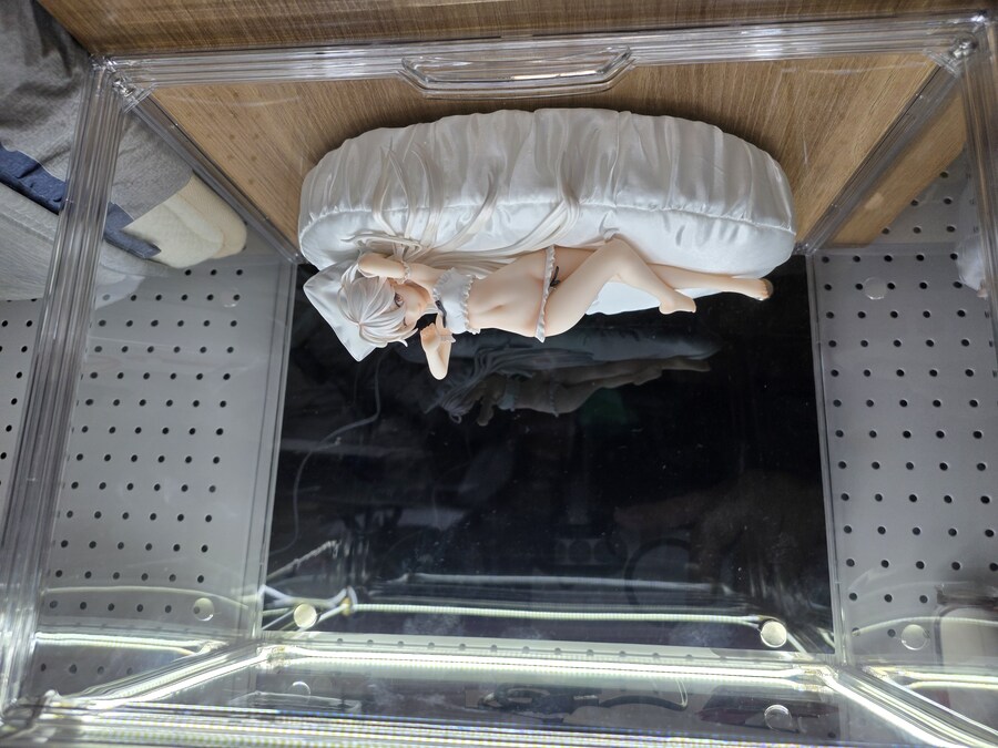 혼란한 와중에 피규어 장식장 조명달아줌_1.jpg