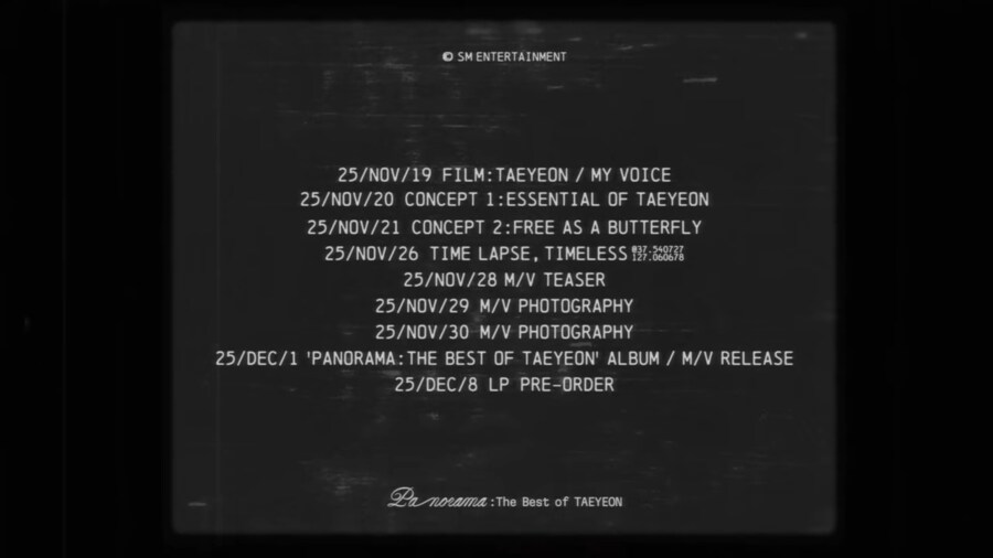 [태연] 'Panorama : The Best of TAEYEON' 스케줄 필름_3.png