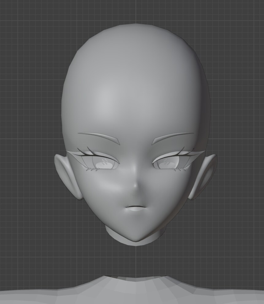 혼자서 게임 개발하는 유게이 - 얼굴 모델링_1.png