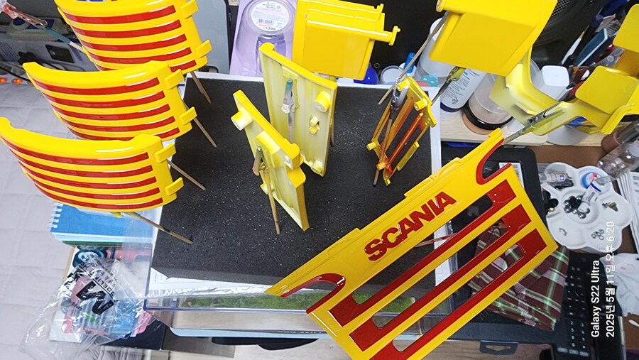 [도색완성] 타미야 1/14 스카니아r620 스케일 RC 트럭_25.jpg