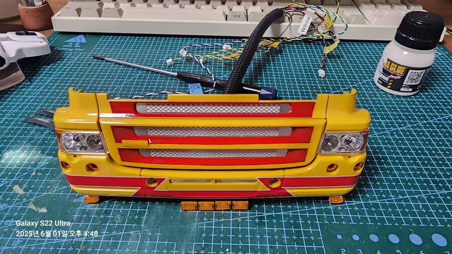 [도색완성] 타미야 1/14 스카니아r620 스케일 RC 트럭_41.jpg