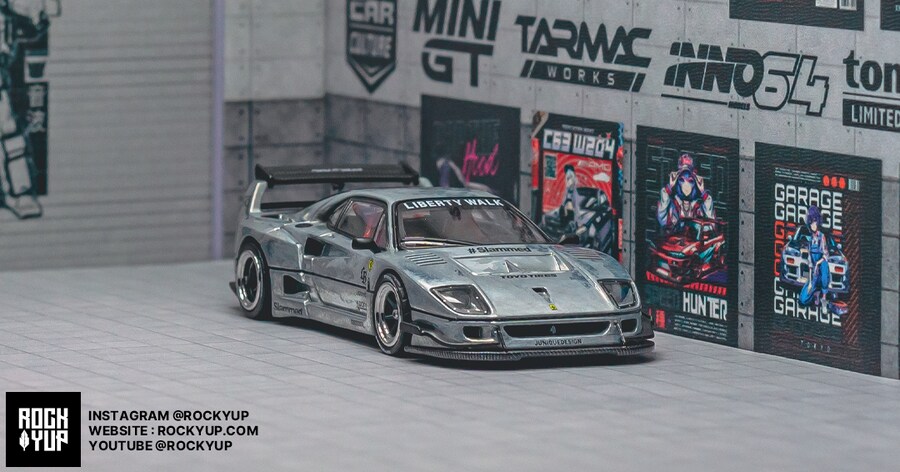 1/64 리버티워크 페라리F40 홍콩 토이카 살롱2023 체이서 버전_6.png