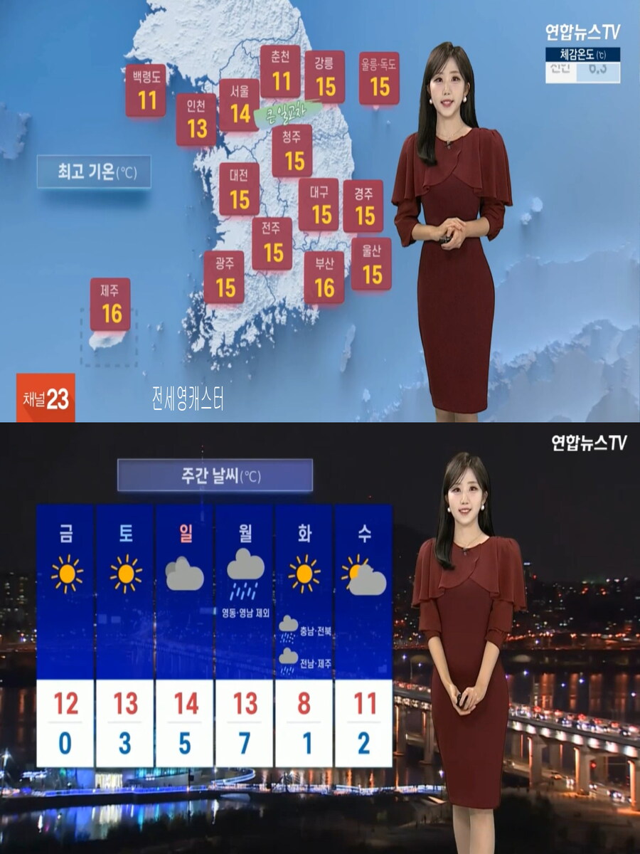 내일, 큰 일교차 유의(호남 곳곳 눈발, 대기건조 및 강풍)_3.jpg