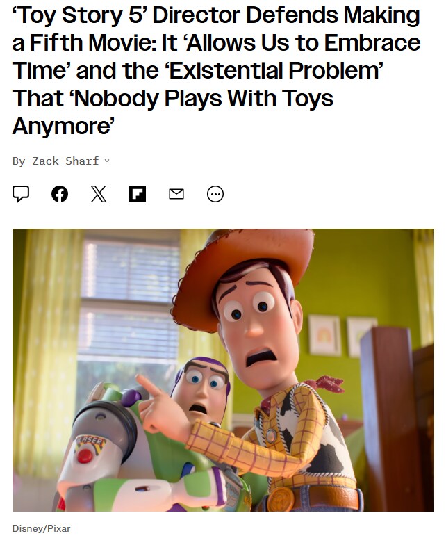 [토이 스토리 5] 감독 "토이스토리 시리즈 계속 만드는 이유..."_1.png