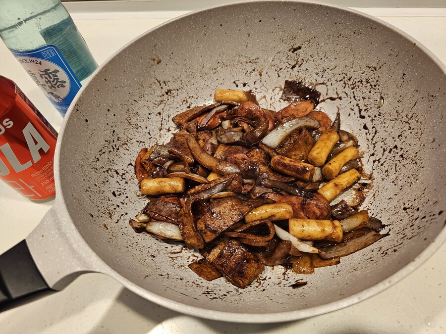 간만에 해먹는 짜장 떡볶이 입니다_1.jpg