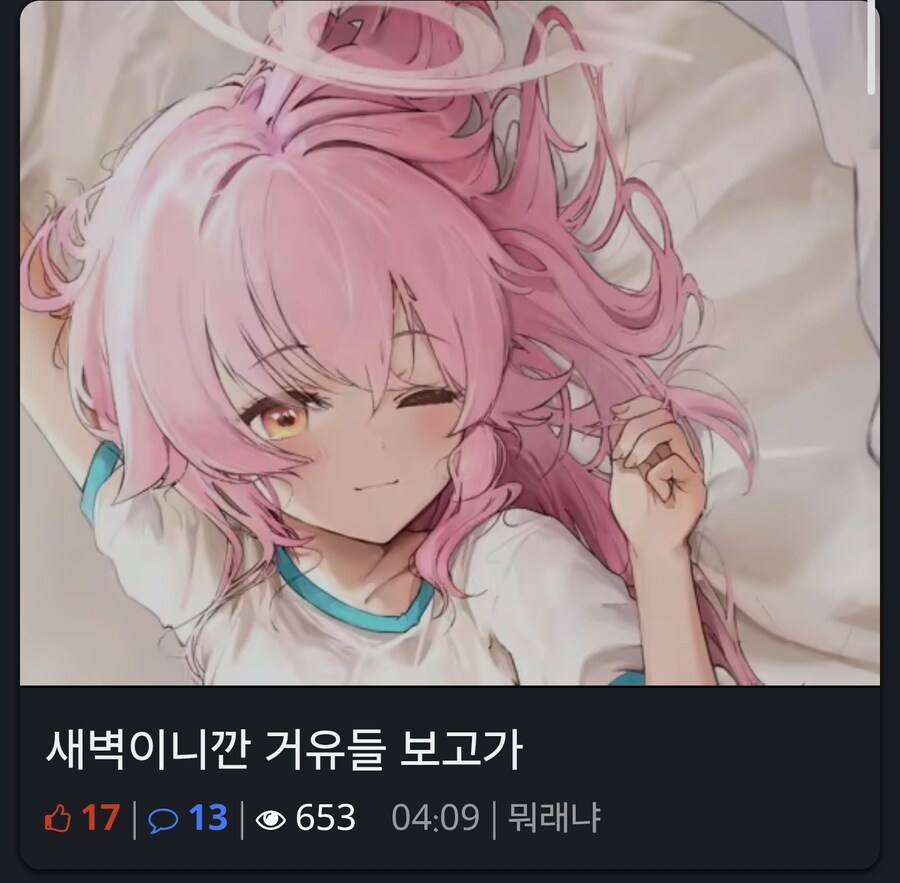 새벽 유게이들 선호도 확실한거보소..._2.jpg