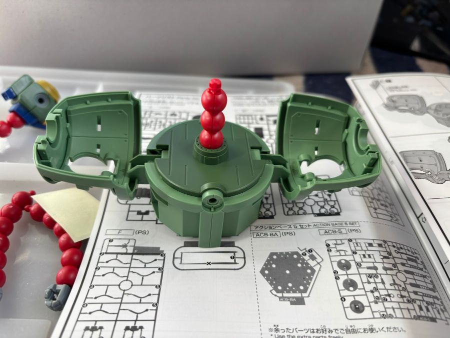 HGFC 1/144 만다라 건담 가조립 사진_2.jpg