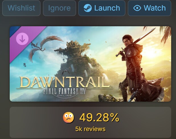 [파판14] 2차 재탄생 암시 (최근 스팀 평가는 대체로 부정적)_2.png