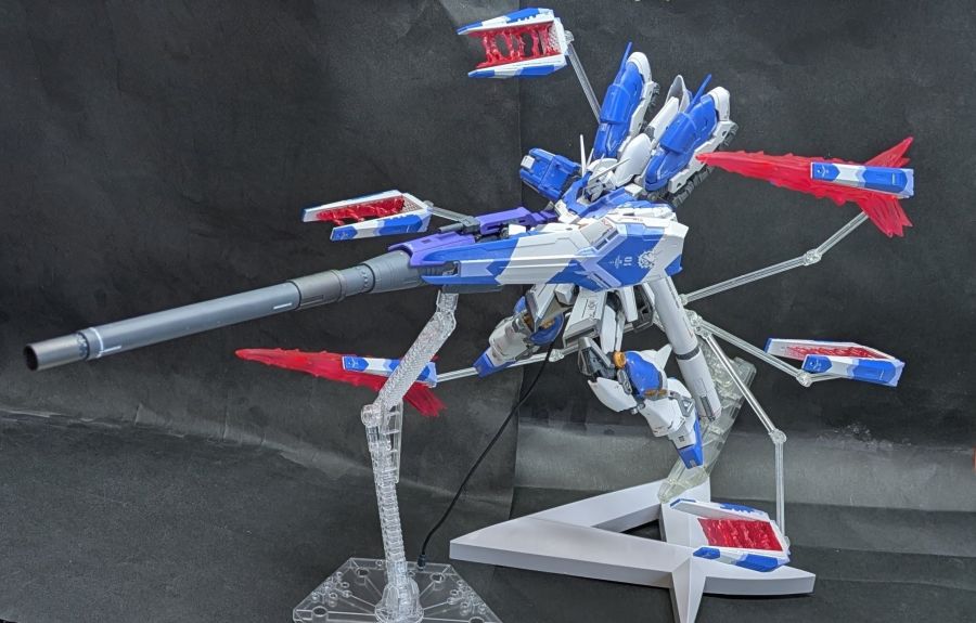 RG 하이뉴 전용 하이퍼 메가 바주카 런처 & 디스플레이 세트 가조립 사진_6.jpg