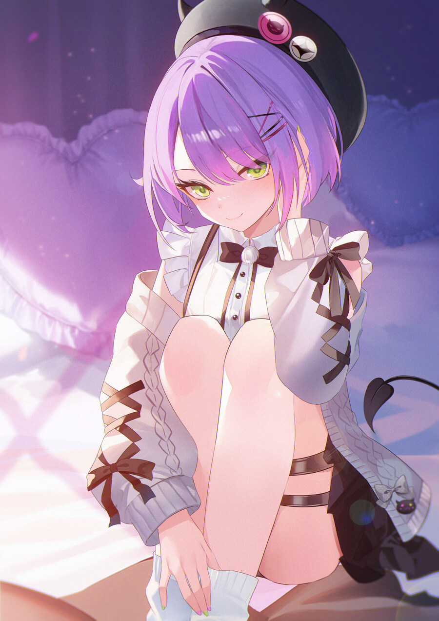 버튜버)침대 위의 토와_1.jpg