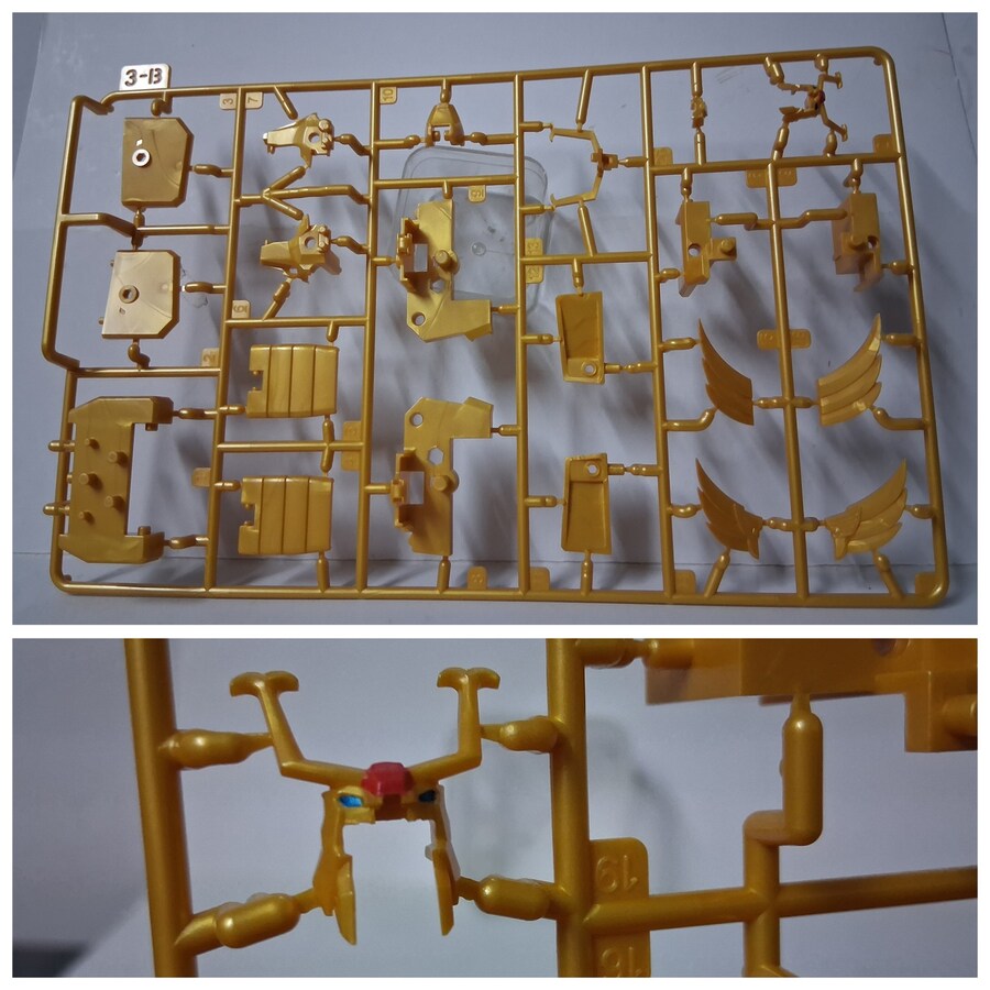 [반다이] SMP 레온 카이저 패키지 구성 및 그레이트 골드란 등 조립 사진_18.jpg