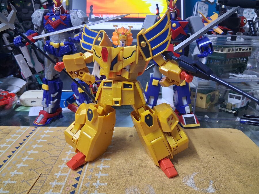 [반다이] SMP 레온 카이저 패키지 구성 및 그레이트 골드란 등 조립 사진_55.jpg