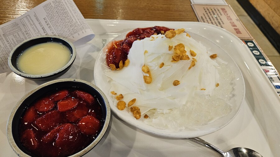 [대전]성심당 테라스키친 돈가스 볼케이노 필라프 / 눈꽃빙수 딸기_11.jpg