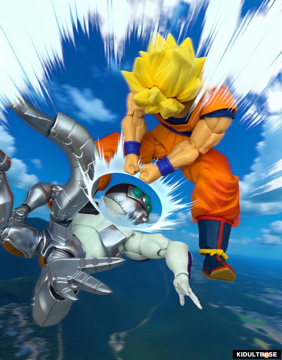 결전의 시작이다! SHF 초사이어인 손오공 액션 연출 리뷰_14.jpg